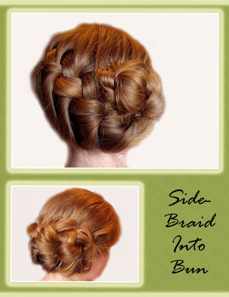 Side-Braid to Bun